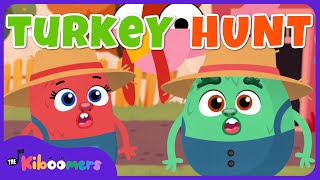 We're Going on a Turkey Hunt Adventure - The Kiboomers Circle Time Songs for Preschool