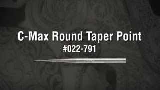 Stone Setting Tools: C-Max Round Taper Point Demonstration by Master Alexander Sidorov