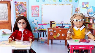 Rutina matutina de muñecas hermanas para el día escolar I Juguetes Muñecas prioridades para niños