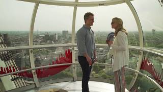 View from the Private Capsule - Proposing on the London Eye