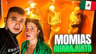 🇪🇸 ESPAÑOLES se MAREAN en el MUSEO de MOMIAS en GUANAJUATO, MÉXICO 🇲🇽😱 **es demasiado fuerte**