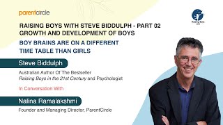 Raising boys with Steve Biddulph Part 02 - Growth And Development of Boys