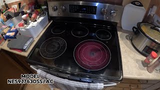 Samsung Stove Repair- Stove Surface Element Stay On High- Infinite Switch Replacement