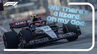 Lizards On Track And The Best Team Radio | 2023 Singapore Grand Prix | Paramount+