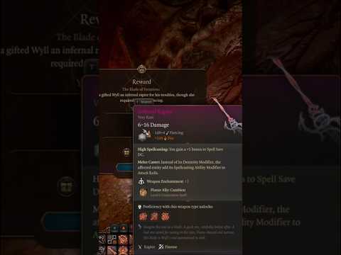 Baldur’s Gate 3 Tips: Get The Infernal Rapier #baldursgate3 #bg3 #
