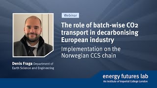 Webinar: The role of batch-wise CO2 transport in decarbonising European industry