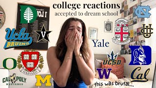 COLLEGE DECISIONS REACTIONS - raw and emotional