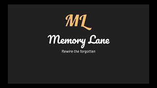 Memory Lane Demo — 2025 Congressional App Challenge