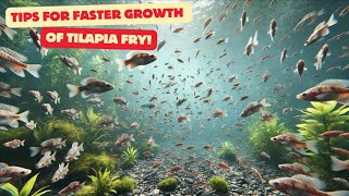 Growing My 2000 Tilapia:  Fry Tips and Techniques for Faster Growth and Future Income