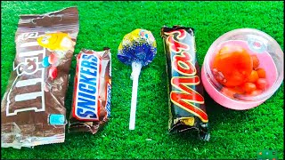 Satisfying video Asmr Jelly lollipop and chocolate unboxing sweet gummy candy unpacking video #asmr