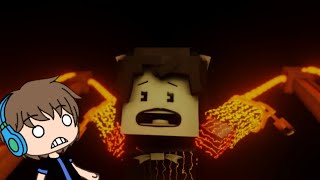 [BATIM Chapter 3 Song]All Eyes On Me(Minecraft Animation)My first Reaction video(face reveal edition