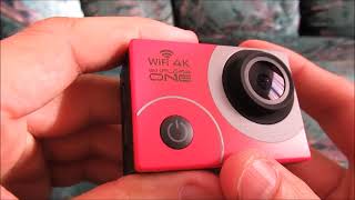 Explore One Action Camera - 4K Video Test