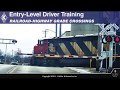 Entry-Level Driver Training: Railroad-Highway Grade Crossings