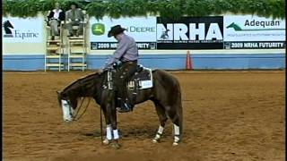 CT Gunner - NRHA Open Futurity Run