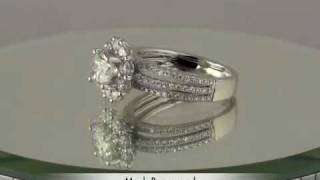 2.55ct Round Brilliant Cut Diamond Engagement Anniversary Ring- Mark Broumand