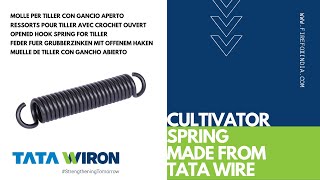 TILLER SPRING made from TATA WIRE for Exports !!!