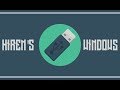 How to Create Multiboot USB Hirens BootCD Windows XP