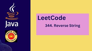 Reverse String LeetCode 344 Java Swap with Clean Code Explained in Hindi | Java fundamentals