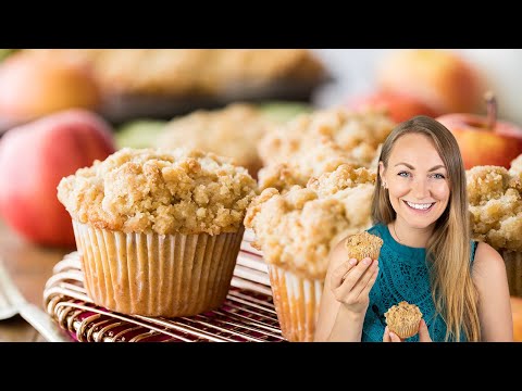 Apple Crumble Bran Muffins Recipe