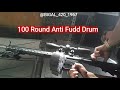 THE WORLD IS MINE! AR15 100 round drum beta mag. Rapid fire.