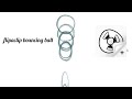 Flipaclip- bouncing ball animation tutorial #flipaclip #cartoon #animation 