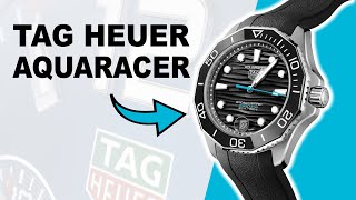 TAG HEUER Aquaracer Professional 300 Date WBP5110.FT6257 Unboxing