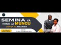 KARIBU KWENYE SEMINA YA NENO LA MUNGU - MWANZA MJINI NA MWL CHRISTOPHER MWAKASEGE