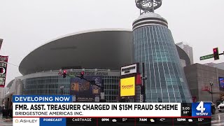 Former assistant treasurer of Bridgestone Americas charged in $15M wire fraud, money laundering s...