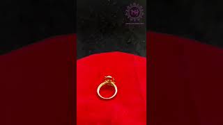 Trishul 91.6% Gold Ring With Hallmark HUID😱😱🔥🔥 #shorts #gold