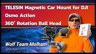 ​@MolhaM1975  TELESIN Magnetic Mount for DJI Osmo Action 5 Pro 4 3 GoPro Hero Insta360 X4 X3 Holder