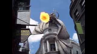 2014 WWHP Diagon Alley: Dragon Breathing Fire