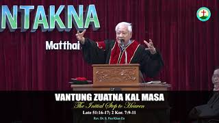 VANTUNG ZUATNA KAL MASA ~ Rev.  Dr.  S.  Pau Khan En