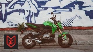 Kawasaki Z125 Pro Review at fortnine.ca