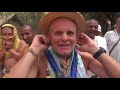 2017 Navadwip Mandala Parikrama, Day 4. Part 7. Kirtan party to the campsite.