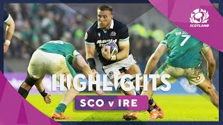 HIGHLIGHTS | Scotland v Ireland | Guinness Six Nations Championship 2025