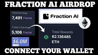 FRACTION Ai AIRDROP - Connect Your ETH Wallet To Earn | FRACTION Ai Testnet Full Guide