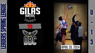 Gilas Montreal Marquis vs. DBC Hawks (u13)