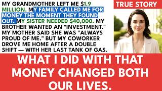 I Inherited $1.9 Million and Told No One — Not Even My Family Who I'd Supported for Years | Resto...