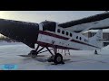 how to fly an airplane on skis winter flying intro