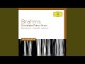 Brahms: 16 Waltzes, Op. 39 - 13. In B Major