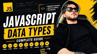 Javascript tutorial in hindi #4 Data Types Explained | Primitive vs Reference