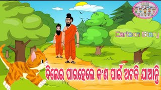 ବିଲେଇ ପାରହେଲେ କ'ଣ ପାଇଁ ଅଟକି ଯାଆନ୍ତି || ଓଡ଼ିଆ ନୂଆ ଗପ || ଲୋକକଥା ||