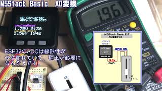 [ M5Stack Basic ]  AD変換