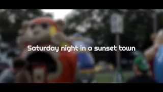 Saturday Night In A Sunset Town Lyric Video - Rick Rose \u0026 The Silent Hurricanes