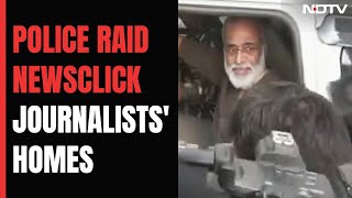 NewsClick Raids | Anti-Terror Raids On 'Newsclick' Journalists, Searches Conducted At 100 Locations