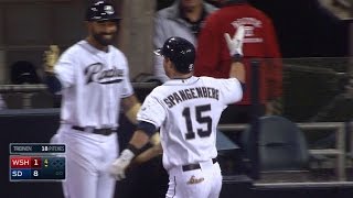 WSH@SD: Spangenberg hits two solo homers vs. Nats