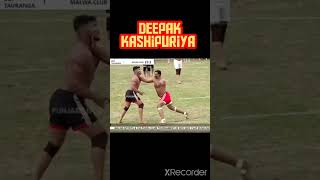 Deepak Kashipuriya vs shillu top Raid fight #kabaddi #palwal #deepakkashipuriya #shillu