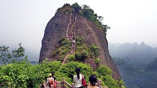 湖南省邵陽市新寧縣崀山駱駝峰的一座天然丹霞地貌博物館 (粵語現場解述) 2018C Camel Peak \u0026 Pepper Peak of Jiali Peak Scenic Area