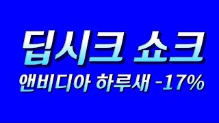 딥시크 공포에 앤비디아 하루새-17%