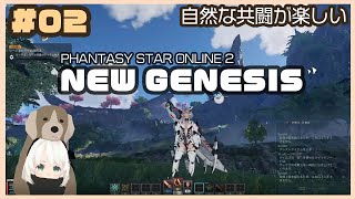 【PSO2 NGS】#02：自然とマルチプレイで共闘できるのが楽しい【クローズドβテスト実況動画】